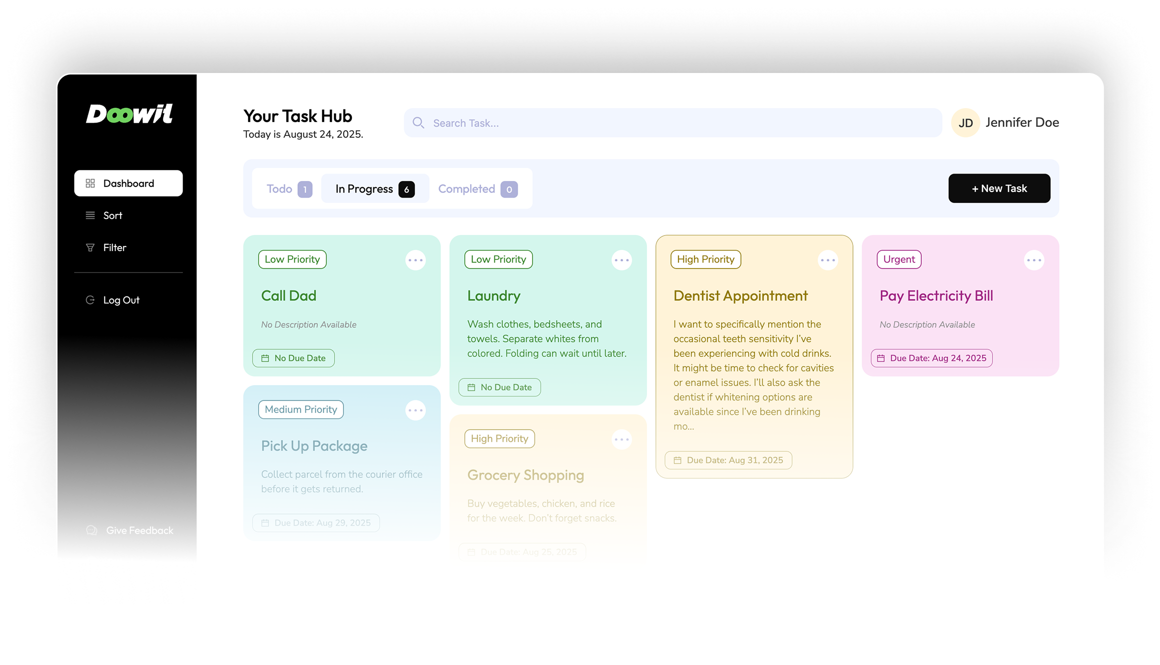 Doowit App Mockup